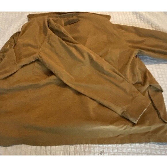 North Bay Jacket Men's SZ Med Brown Removable Lining Button Front & Sleeves - Picture 11 of 12